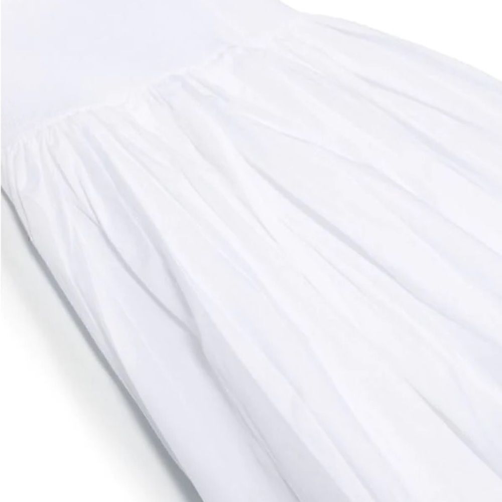 Molo NWT Choley Girls White One Shoulder Ruffled Dress. Organic Cotton. Size 14. - Picture 5 of 11